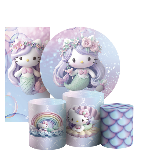 Arte Digital Painel de Festa - Hello Kitty 805279