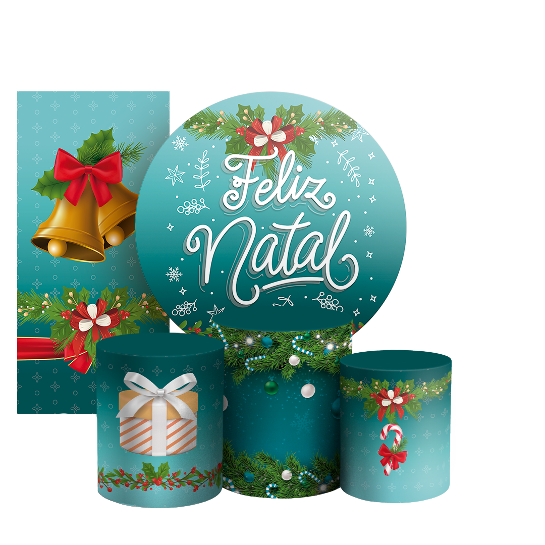 Arte Digital Painel de Festa - Natal 805411