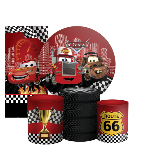 Arte Digital Painel de Festa - Carros 805425