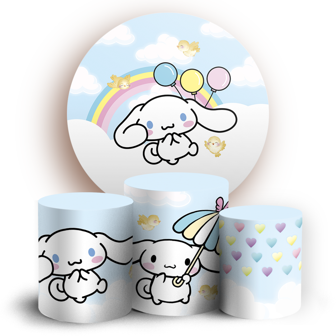 Arte Digital Painel de Festa - Cinnamoroll 805426