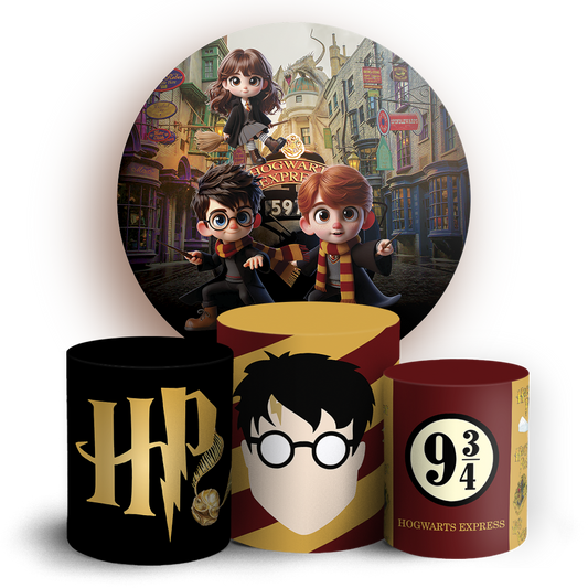 Arte Digital Painel de Festa - Harry Potter 805431