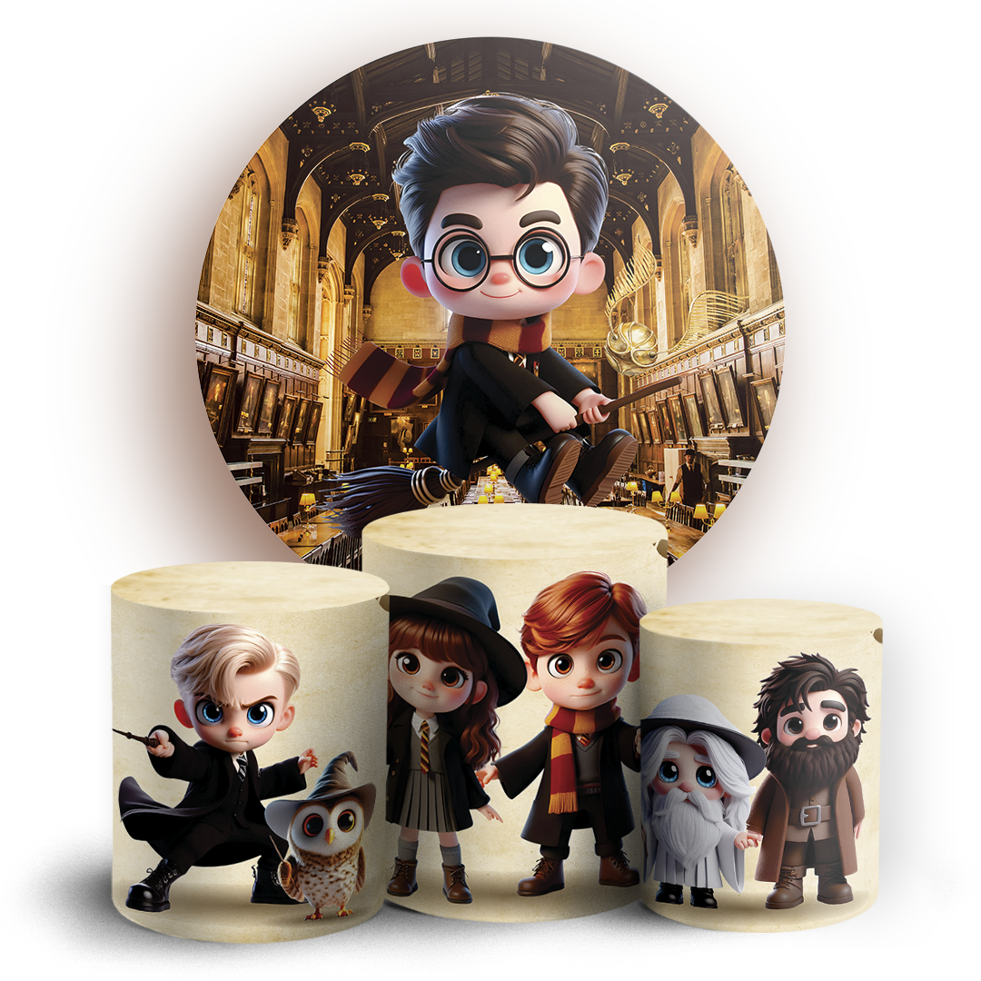 Arte Digital Painel de Festa - Harry Potter 805432