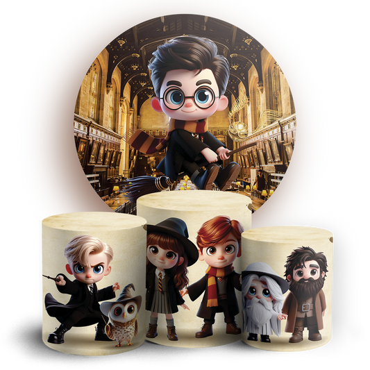 Arte Digital Painel de Festa - Harry Potter 805432