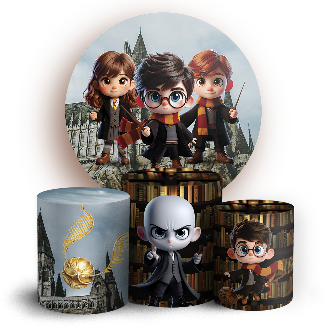 Arte Digital Painel de Festa - Harry Potter 805433