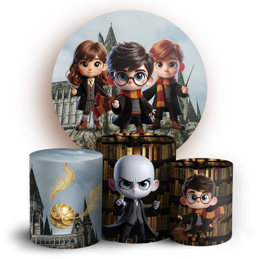 Arte Digital Painel de Festa - Harry Potter 805433