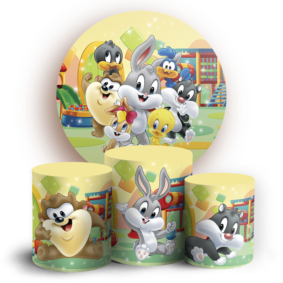 Arte Digital Painel de Festa - Looney Tunes 805437