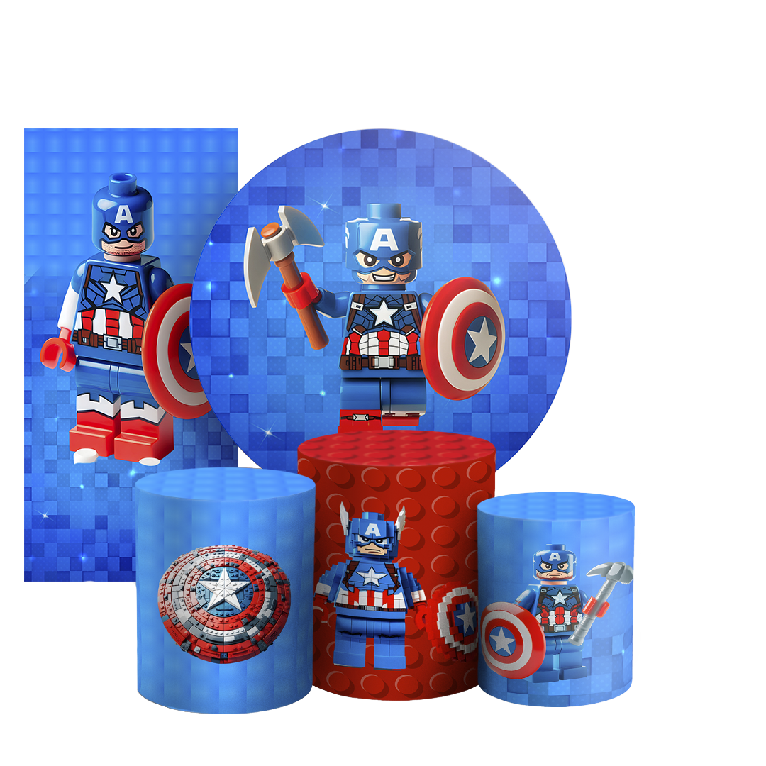 Arte Digital Painel de Festa - Lego 805453