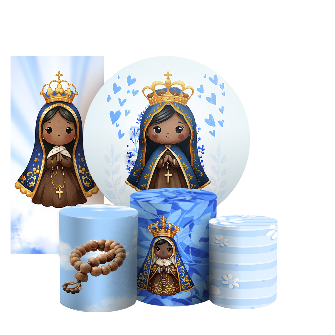 Arte Digital Painel de Festa - Nossa Senhora 805462