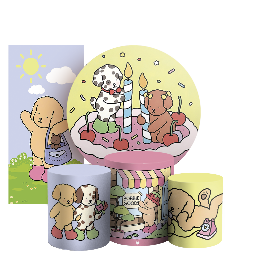 Arte Digital Painel de Festa - Bobbie Goods 805475