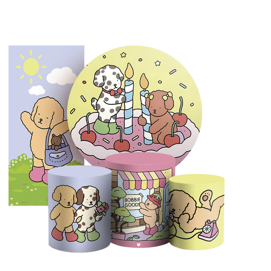 Arte Digital Painel de Festa - Bobbie Goods 805475
