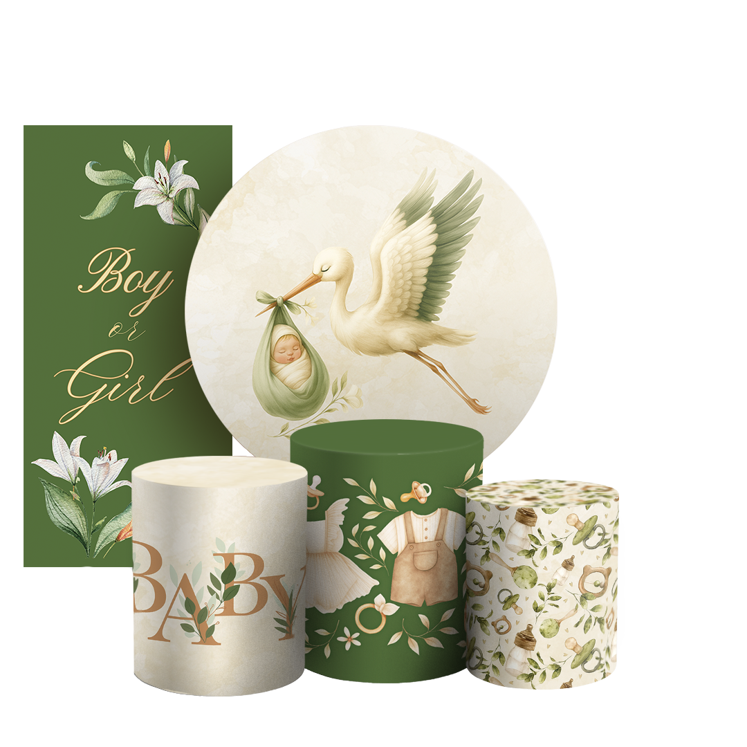 Arte Digital Painel de Festa - Chá Revelação 805477