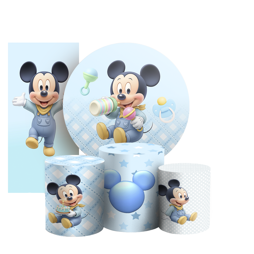 Arte Digital Painel de Festa - Minnie 805551