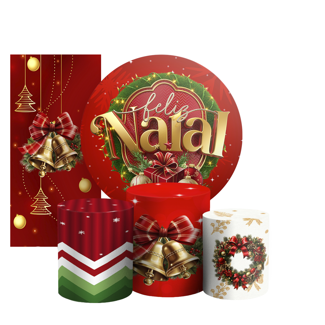 Arte Digital Painel de Festa - Natal 805564