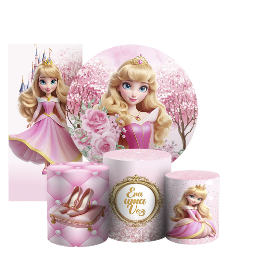 Arte Digital Painel de Festa - Princesa Aurora 805582