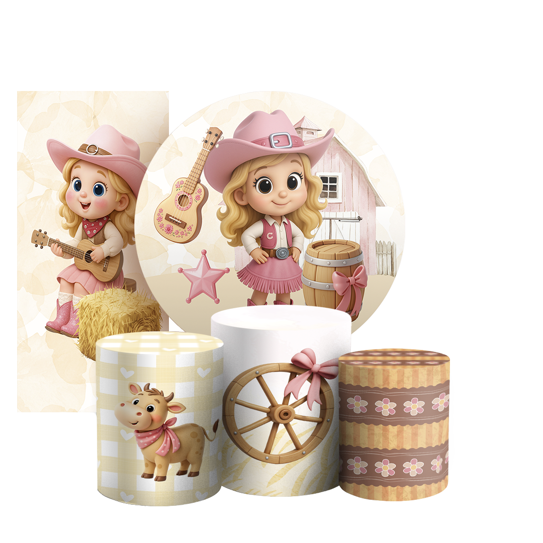 Arte Digital Painel de Festa - Fazendinha 805621