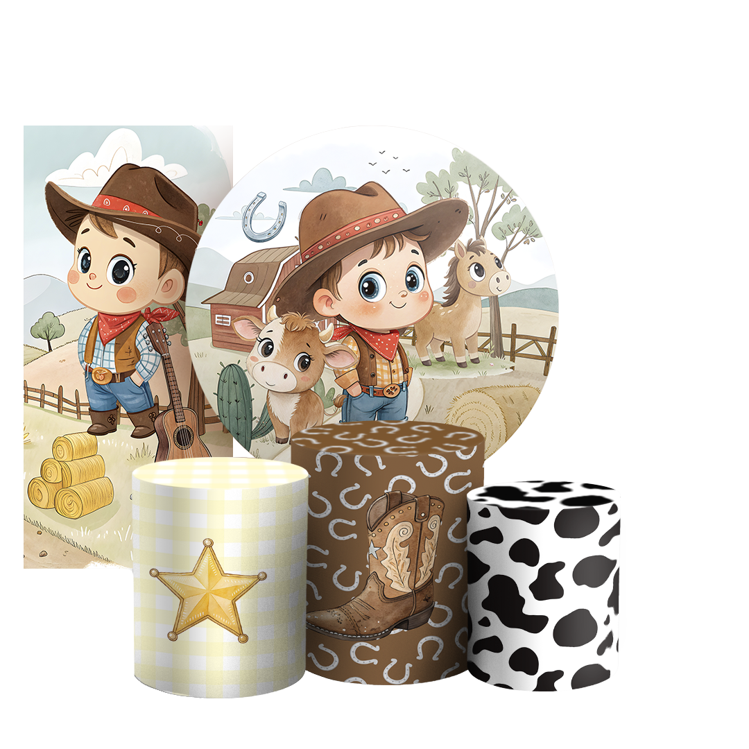 Arte Digital Painel de Festa - Fazendinha 805622