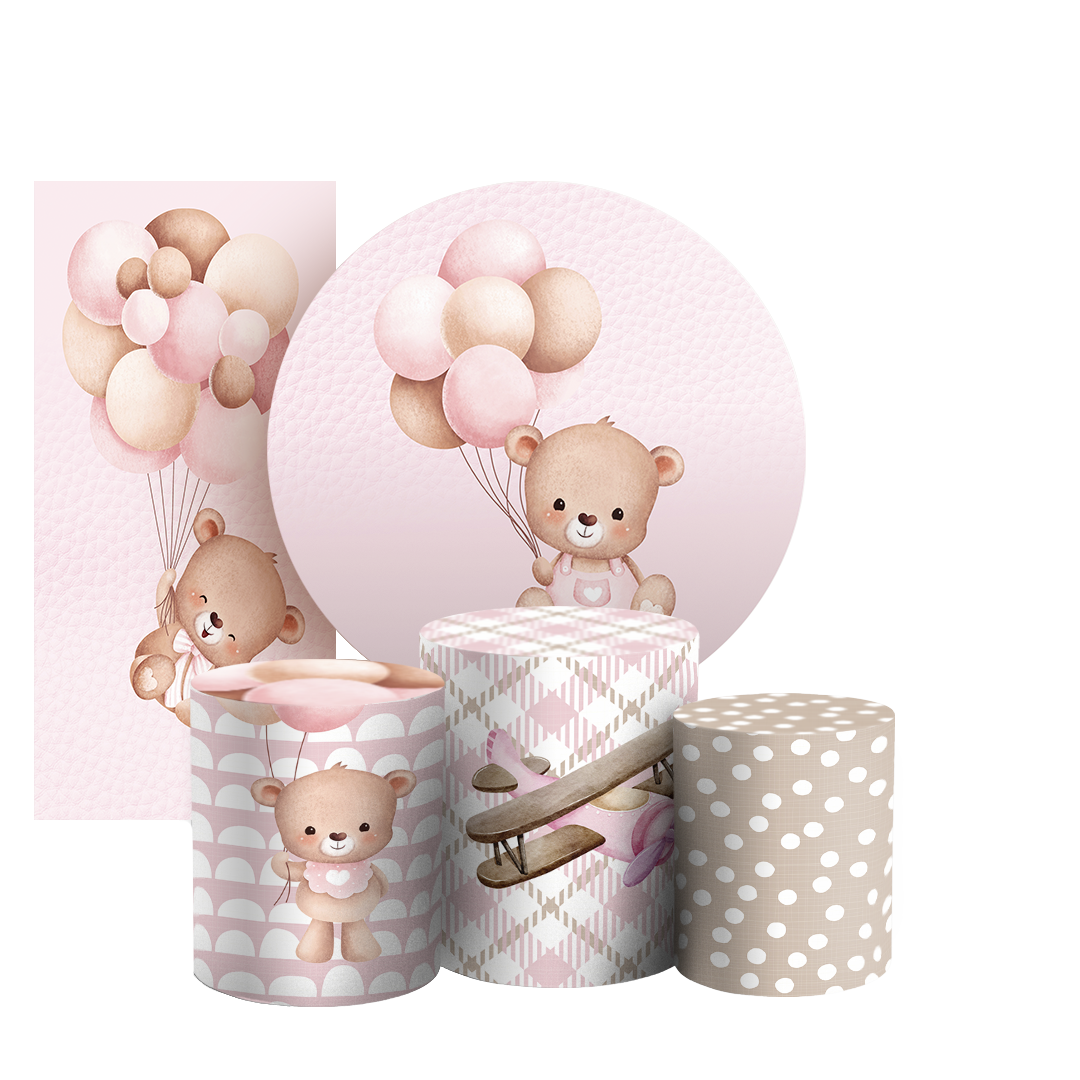 Arte Digital Painel de Festa - Urso 805635