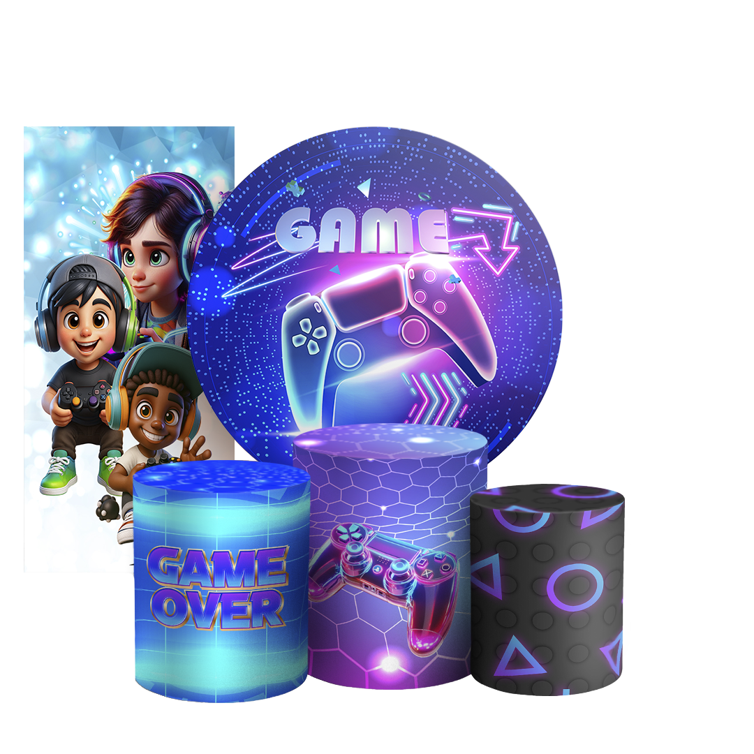 Arte Digital Painel de Festa - Video Games 805641