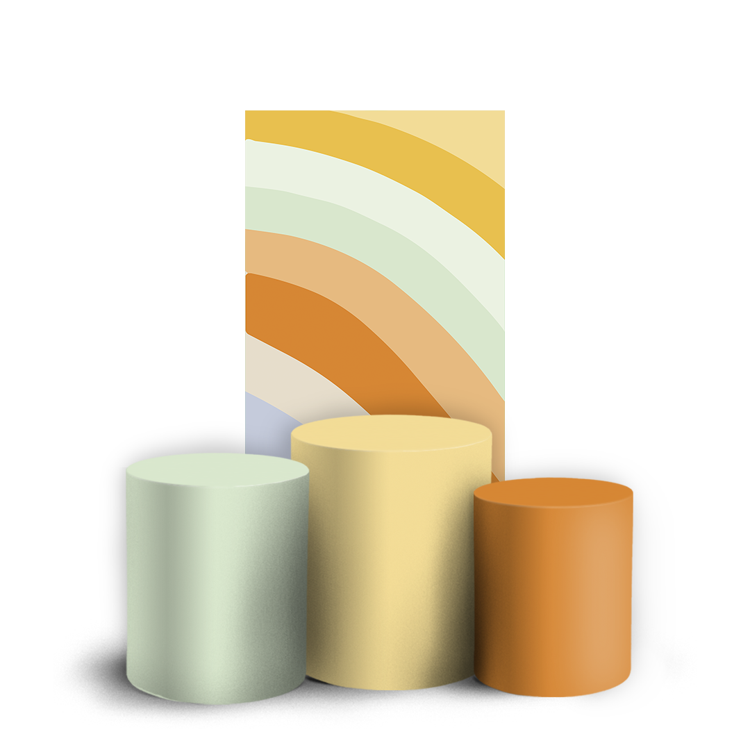 Arte Digital Painel de Festa - Cores 805649