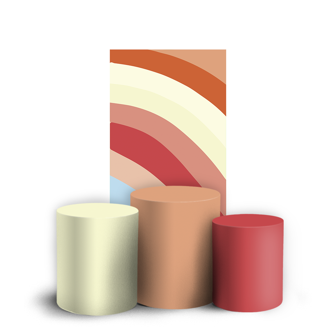 Arte Digital Painel de Festa - Cores 805650