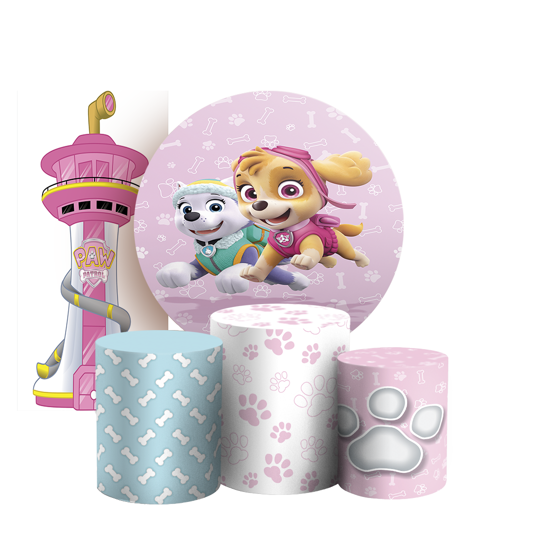 Arte Digital Painel de Festa - Patrulha Canina 805706