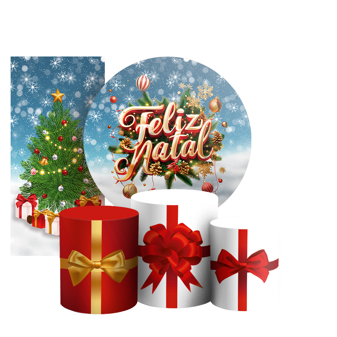 Arte Digital Painel de Festa - Natal 805721