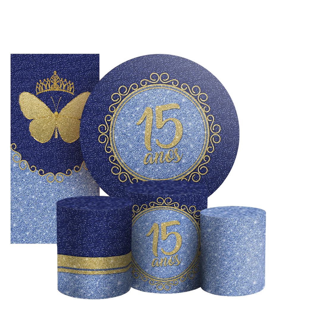 Arte Digital Painel de Festa - 15 Anos 805723