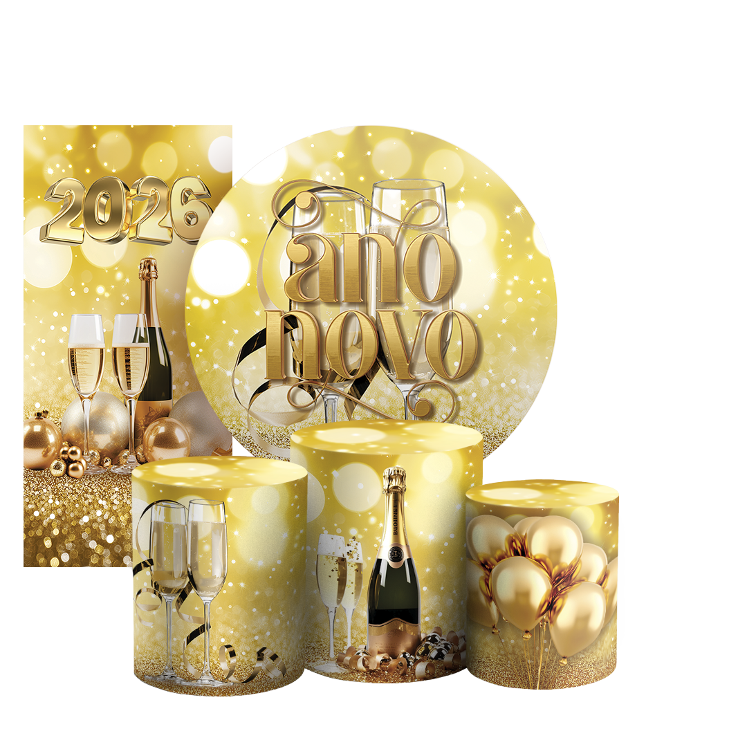 Arte Digital Painel de Festa - Ano Novo 805741