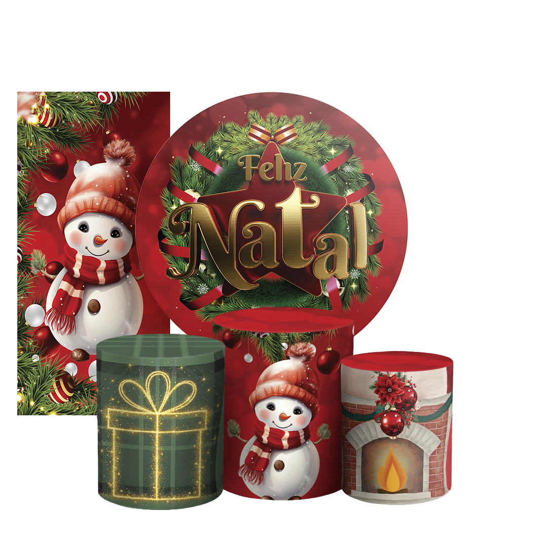 Arte Digital Painel de Festa - Natal 805750