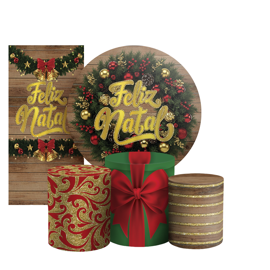 Arte Digital Painel de Festa - Natal 805761