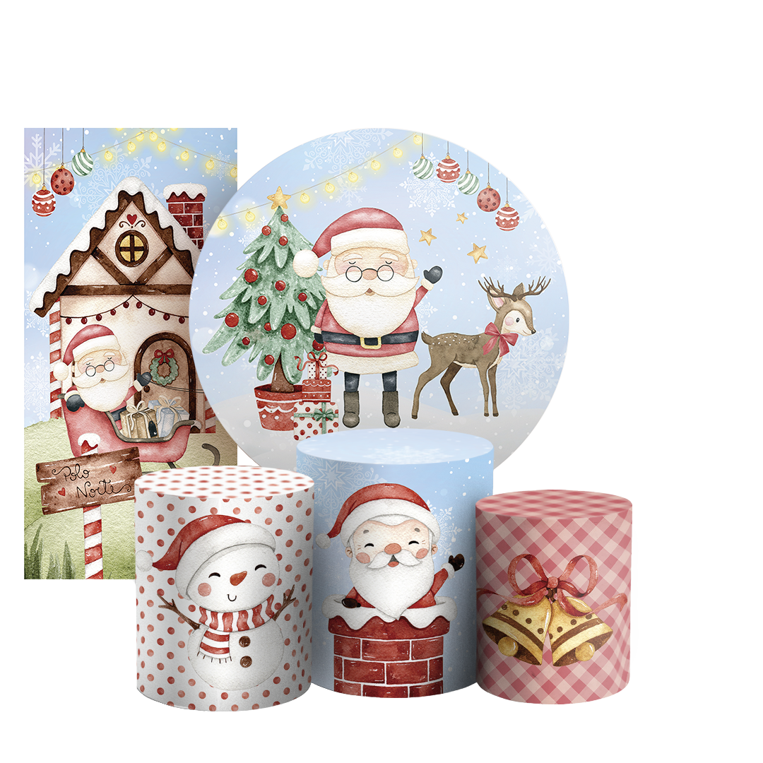 Arte Digital Painel de Festa - Natal 805762