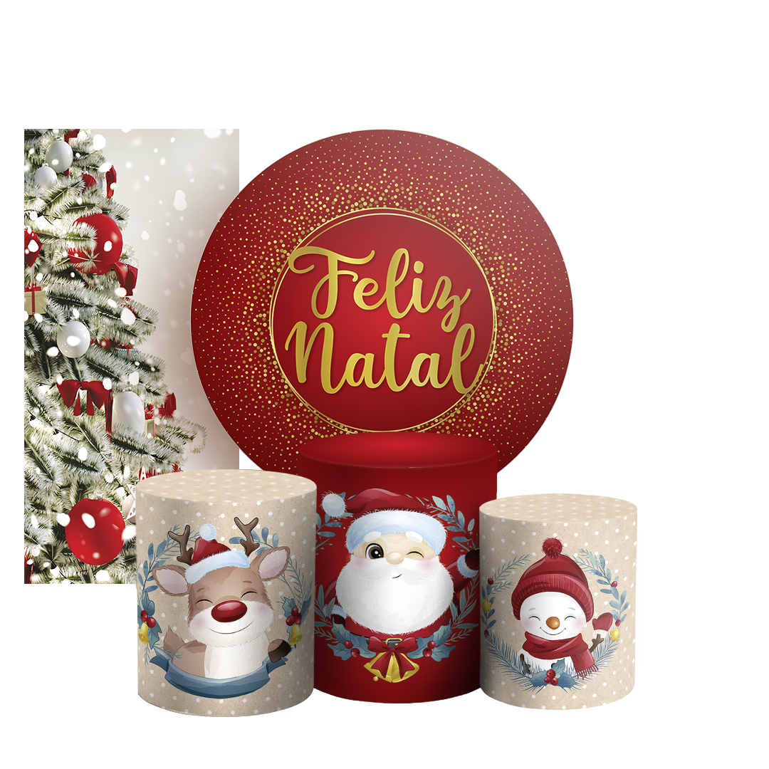 Arte Digital Painel de Festa - Natal 805764