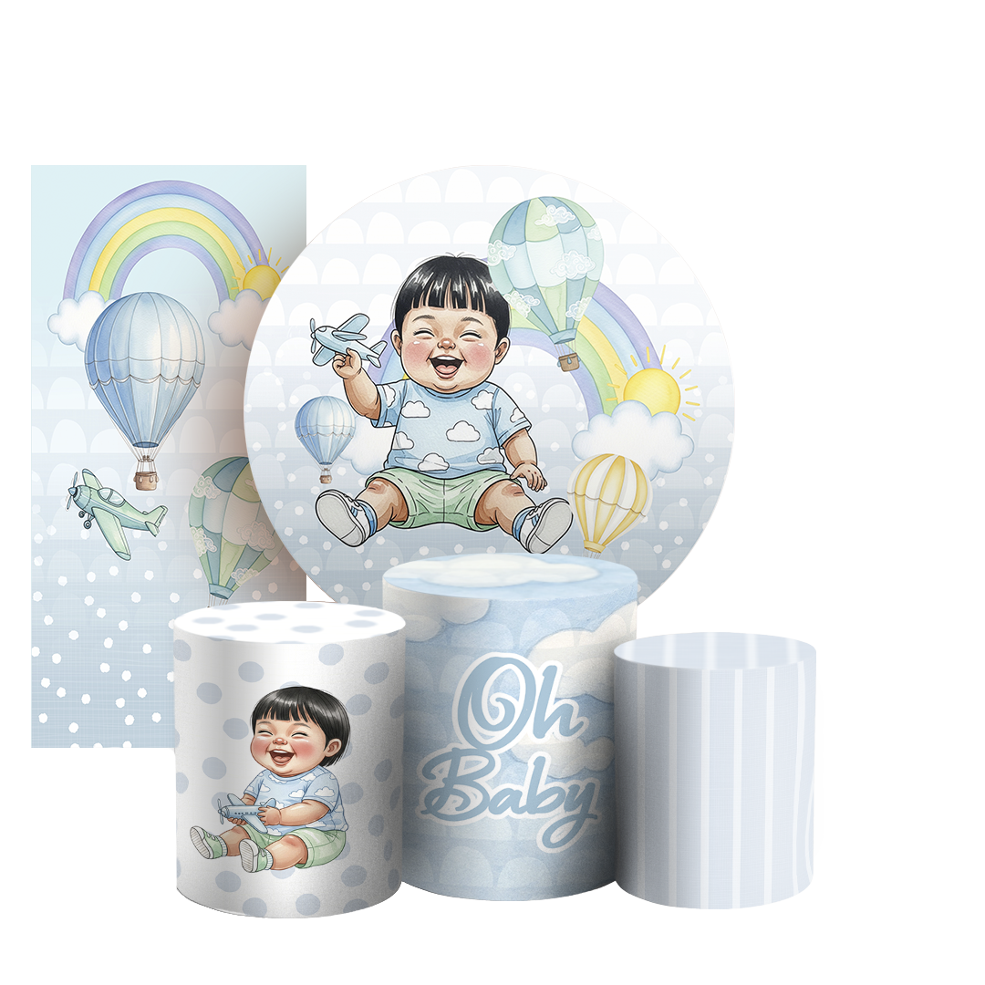 Arte Digital Painel de Festa - Criança Baby 805801