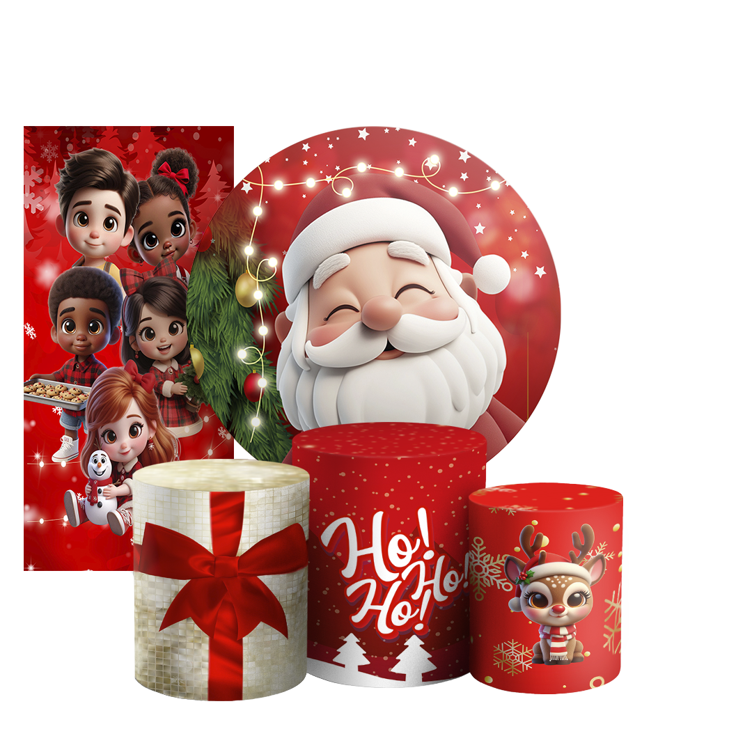 Arte Digital Painel de Festa - Natal 805807