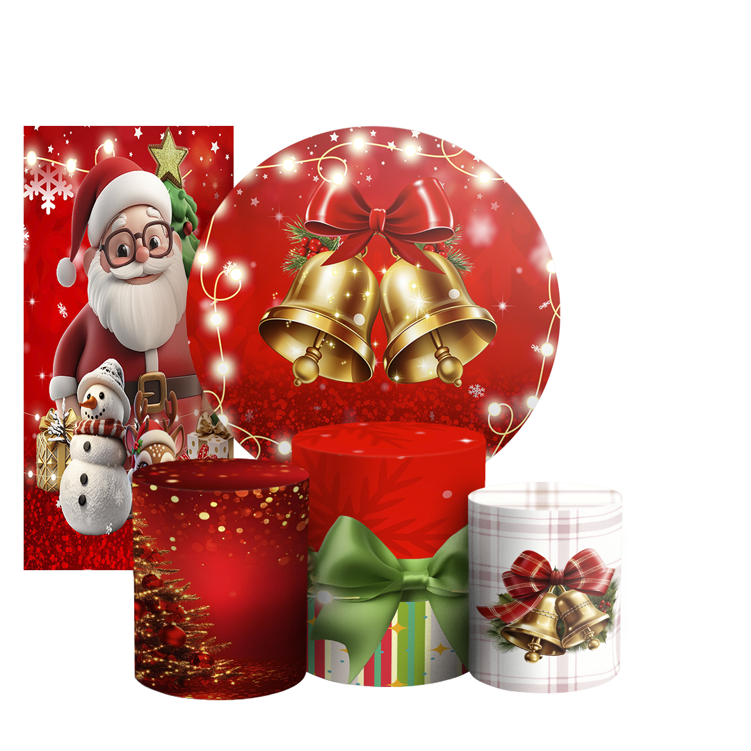 Arte Digital Painel de Festa - Natal 805863