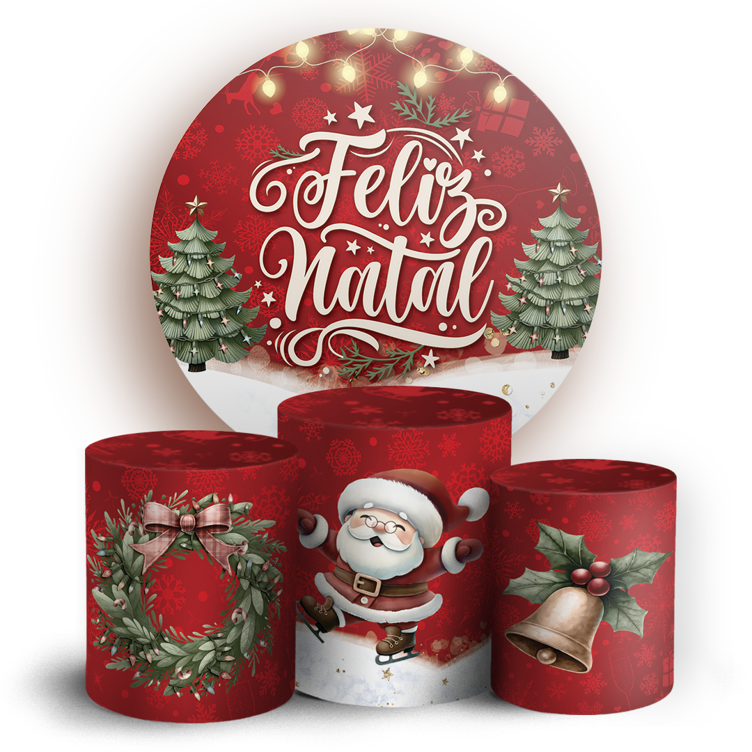 Arte Digital Painel de Festa - Natal 805868