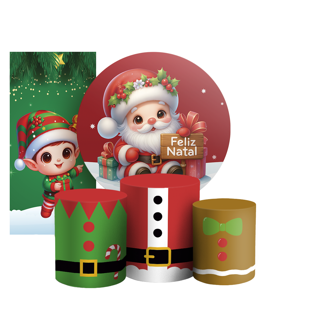 Arte Digital Painel de Festa - Natal 805872