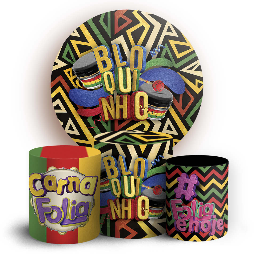 Arte Digital Painel de Festa - Carnaval 805948