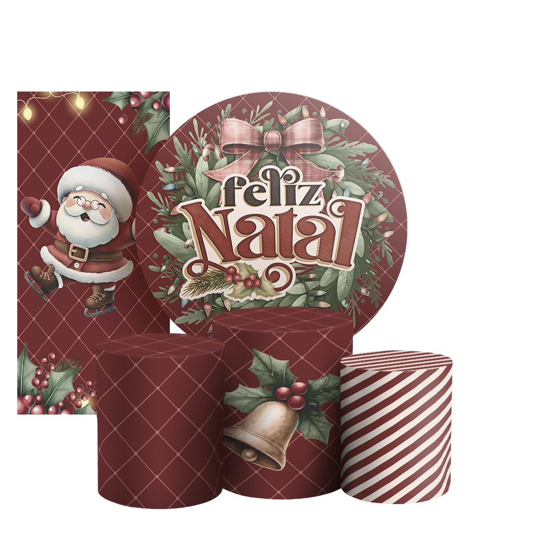 Arte Digital Painel de Festa - Natal 805982