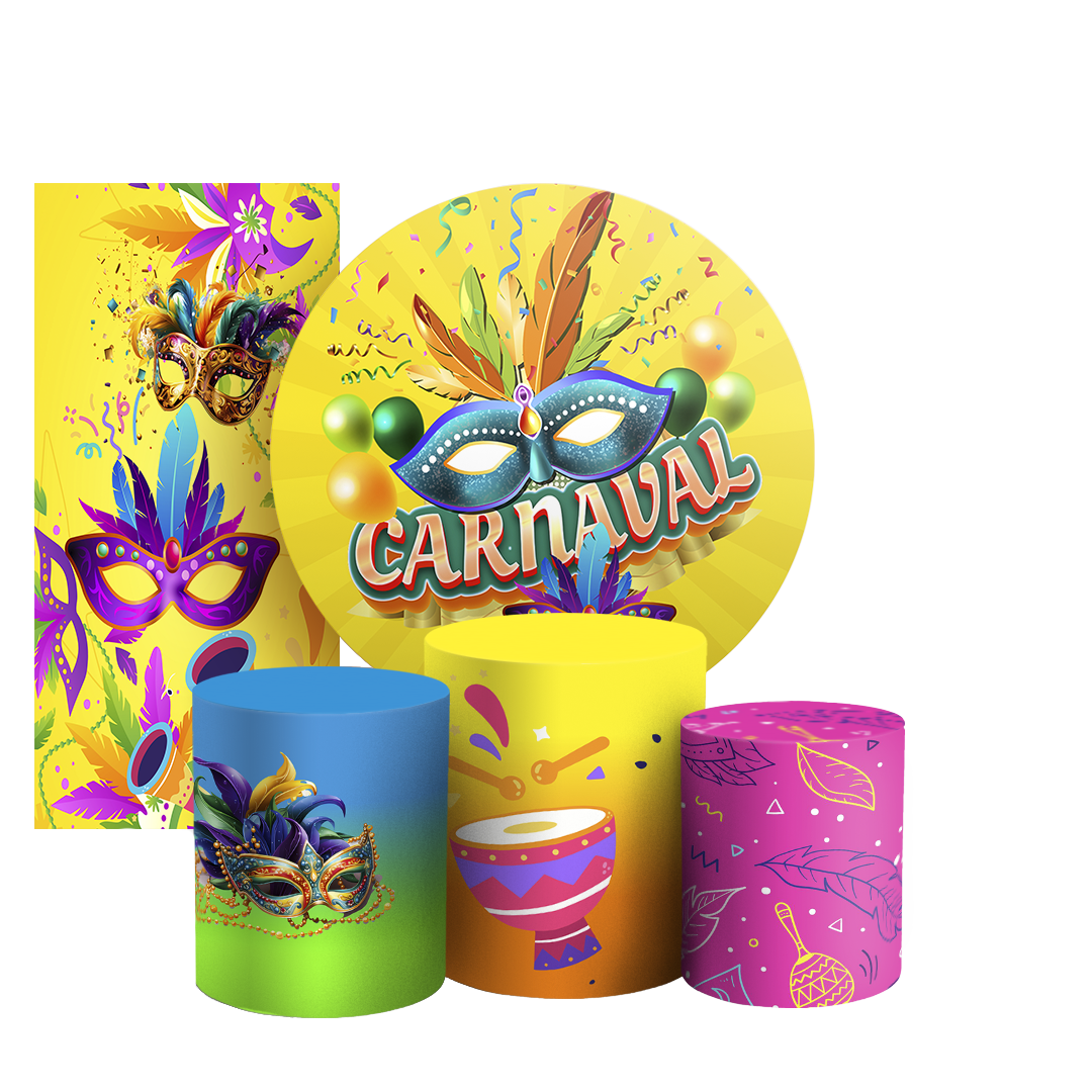 Arte Digital Painel de Festa - Carnaval 806065