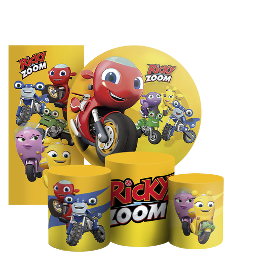 Arte Digital Painel de Festa - Ricky Zoom 801662