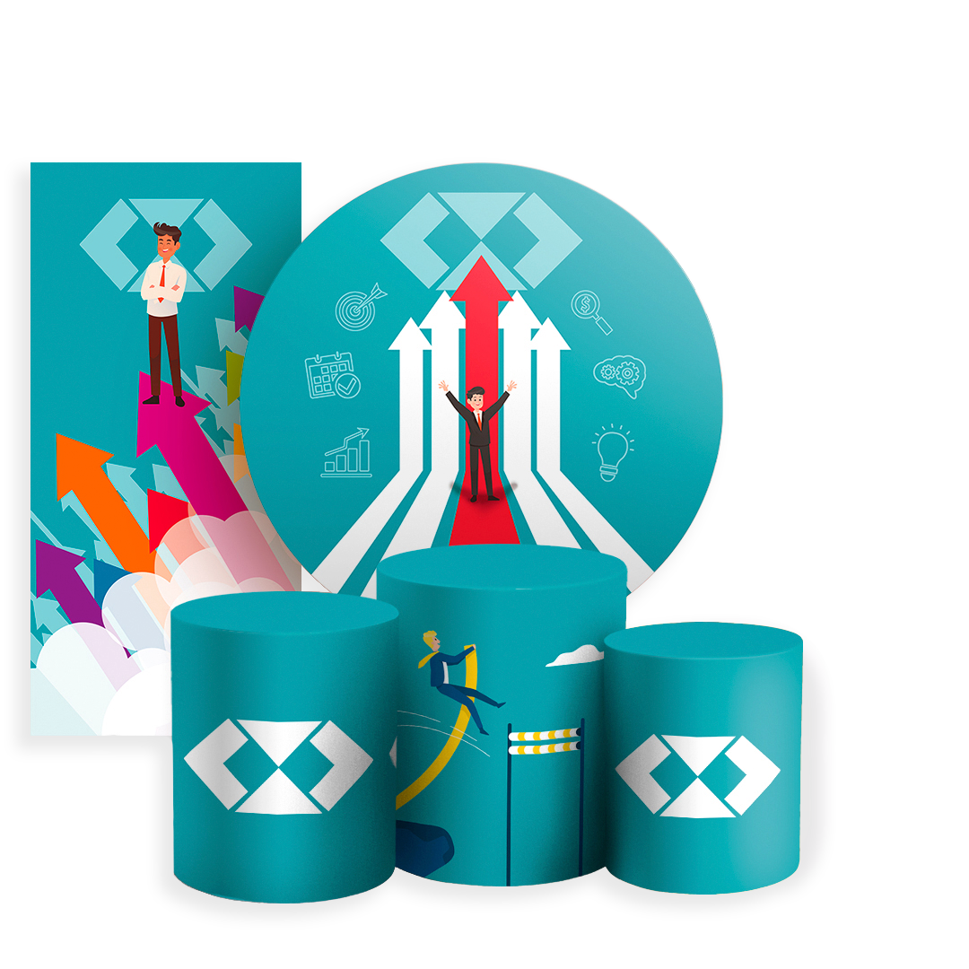 Arte Digital Painel de Festa - Administração 802591