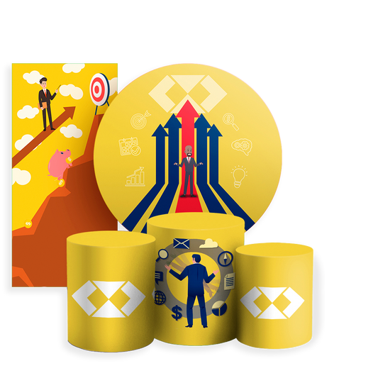 Arte Digital Painel de Festa - Administração 802592