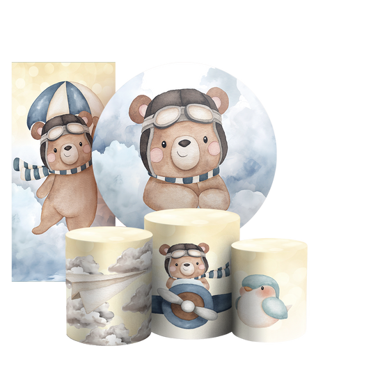 Arte Digital Painel de Festa - Ursos 802787