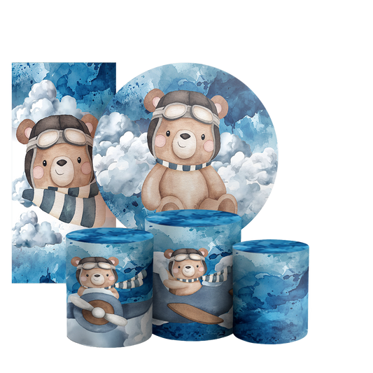 Arte Digital Painel de Festa - Ursos 802788