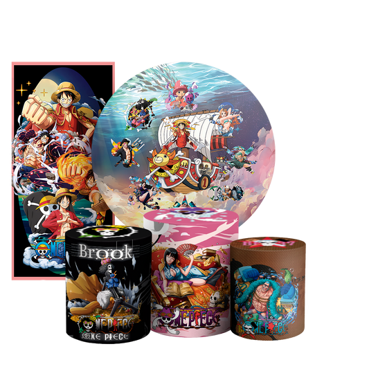Arte Digital Painel de Festa - One Piece 802816