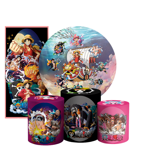 Arte Digital Painel de Festa - One Piece 802817