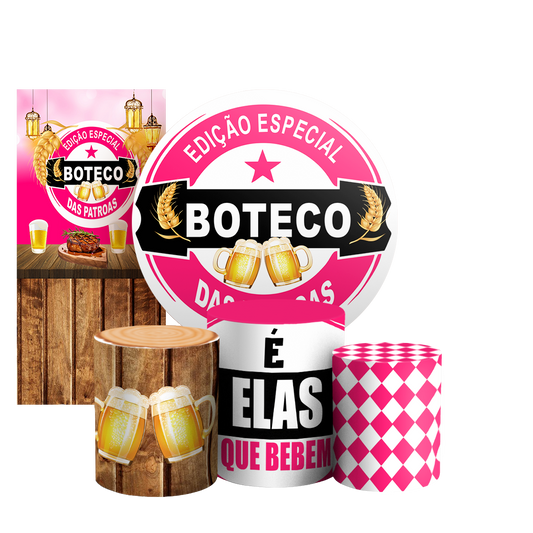 Arte Digital Painel de Festa - Boteco Das Patroas 802820