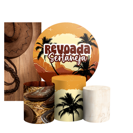 Arte Digital Painel de Festa - Revoada Sertaneja 802852