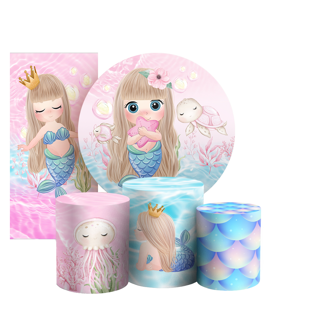 Arte Digital Painel de Festa - Fundo Do Mar 802880